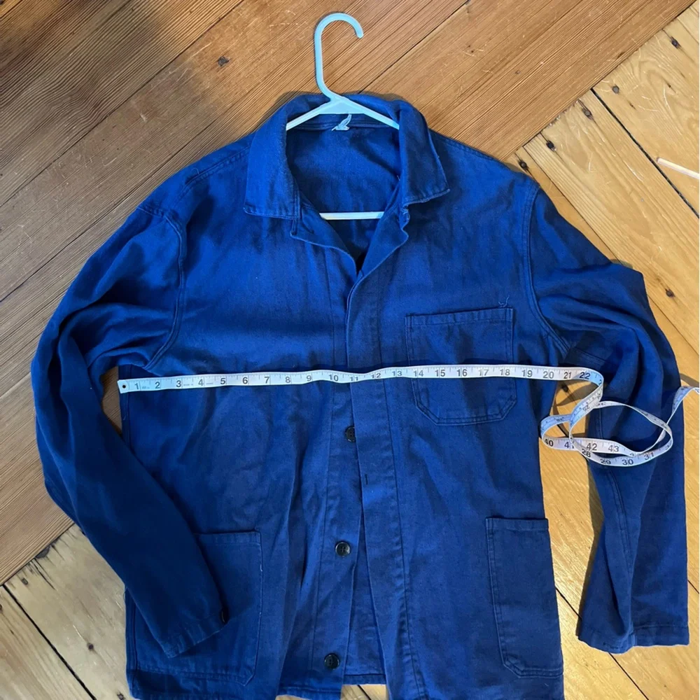 Authentic French chore jacket purchased in Paris. Soft cotton - Picture 1 of 7